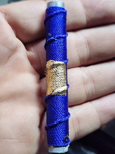 วัดกำแพงแสน นครปฐม ตะกรุดโทน  หลวงปู่แผ้ว ปวโร อุดผงพุทธคุณ   ปี 2550