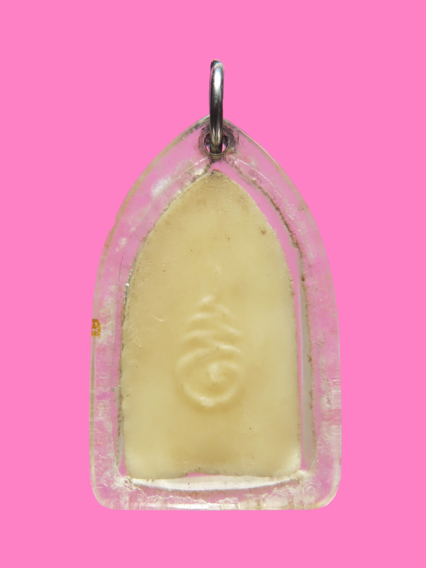 นางกวัก เนื้อพลาสติก หลังยันต์