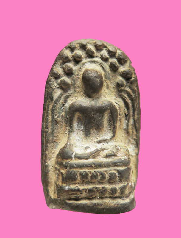 พระคงเนื้อเขียวมอย หลวงพ่อกวย วัดโฆษิตาราม 