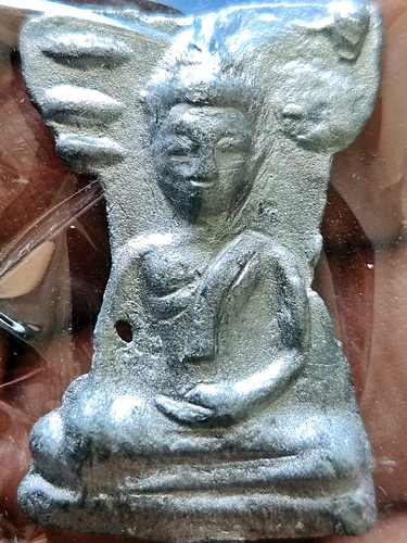 วัดพระศรีมหาธาตุ สุพรรณบุรี พระมเหศวร ชินเงิน รุ่นช้างป่าต้น ยืนยง โอภากุล (แอ๊ดคาราบาว) สร้าง 2562 