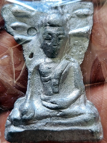 วัดพระศรีมหาธาตุ สุพรรณบุรี พระมเหศวร ชินเงิน รุ่นช้างป่าต้น ยืนยง โอภากุล (แอ๊ดคาราบาว) สร้าง 2562 