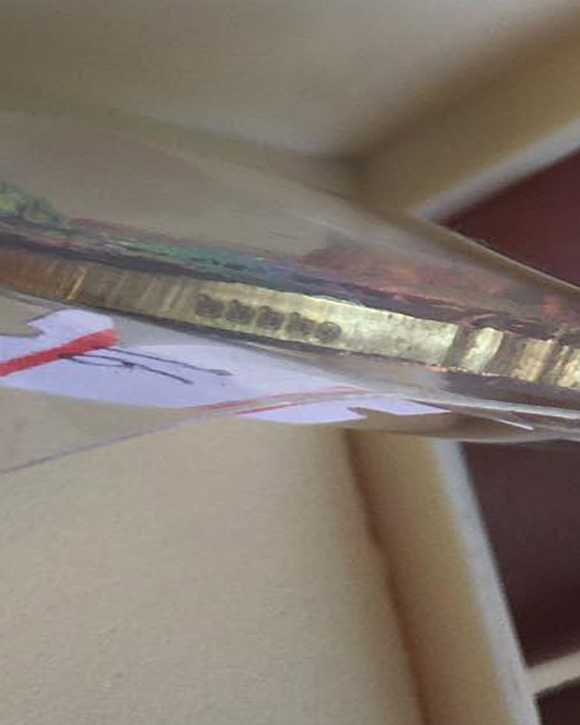 หลวงพ่อพัฒน์ วัดห้วยด้วน นครสวรรค์ รุ่นพยัคฆ์แสนล้าน เนื้อทองทิพย์รุ้ง ลงยาจีวร หมายเลข 22221+ กล่อง