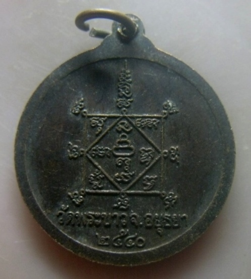 **เบา​ๆ​**เหรียญกลมหลวงปู่ทิม รุ่่นทรัพย์เศรษฐี วัดพระขาว จ.อยุธยา ปี ๒๕๔๐**ตอกโค้ด สวยๆ