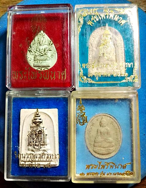 4 องค์ พระไพรีพินาศ วัดบวรนิเวศวิหาร กรุงเทพมหานคร กล่องวัดเดิมๆครับ