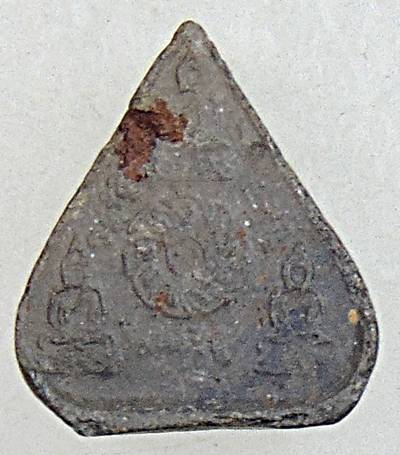 พระรูปเหมือนเนื้อดินองค์เล็ก หลวงพ่อชื้น วัดญาณเสน อยุธยา