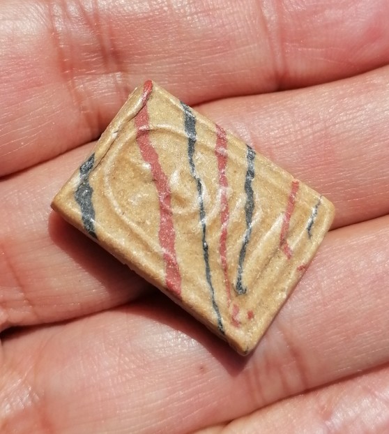 พระสมเด็จพิมพ์คะแนน​ เนื้อผงน้ำมันไม่ทราบที่ เคาะเดียว     