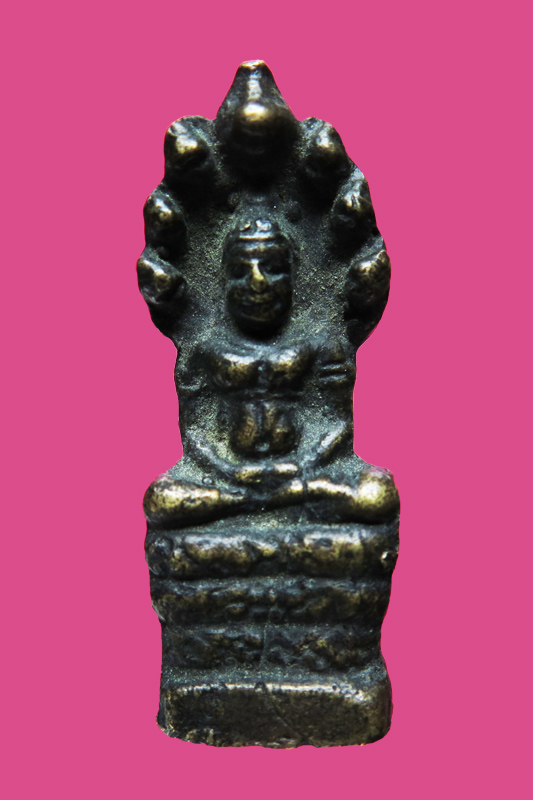 พระนาคปรก หล่อโบราณ เก่า ไม่ทราบที่