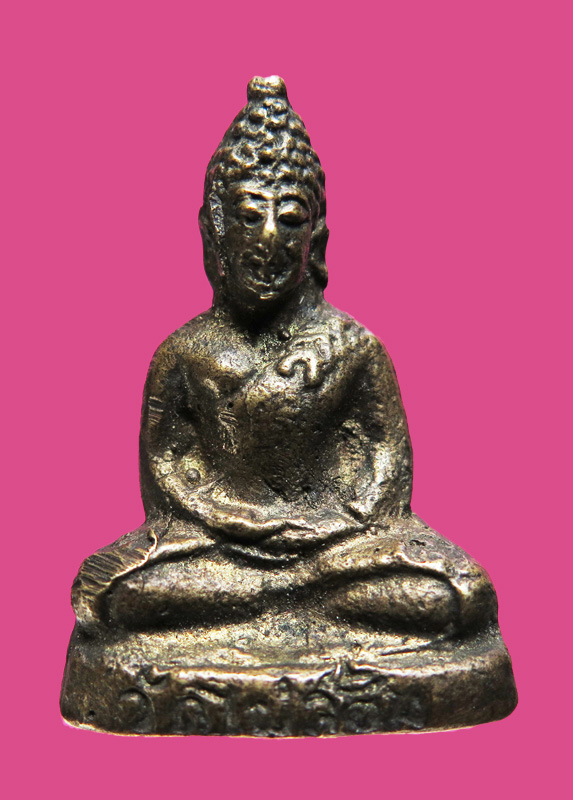 รูปหล่อ เชียงแสนกิ่งไผ่ หลวงพ่อพูล วัดไผ่ล้อม ปี 13