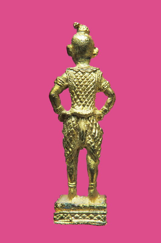 กุมารทอง (เทพ) พิมพ์ใหญ่ หลวงพ่อ จรัส วัดฤษีนุตจรัสวงค์ษาราม พร้อมกล่องเดิม (ยุคต้น)