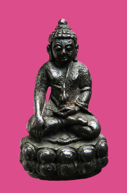 พระชัยวัฒน์ นิมิตรมงคล หลวงพ่อฑูรย์ วัดโพธินิมตร เนื้อนวะโลหะ ปี 2518