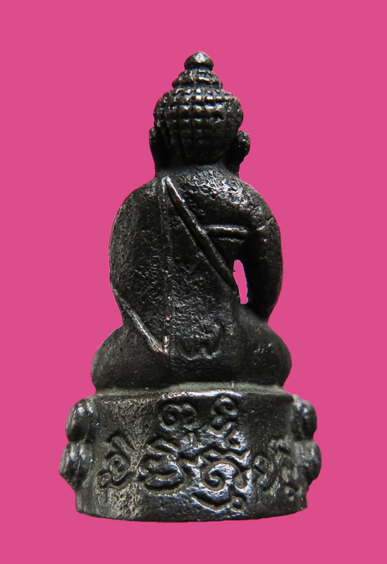 พระชัยวัฒน์ นิมิตรมงคล หลวงพ่อฑูรย์ วัดโพธินิมตร เนื้อนวะโลหะ ปี 2518