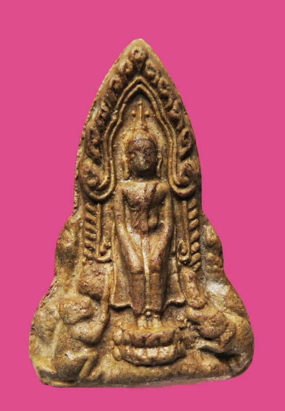 พระป่าเลย์ไรวัดไก่จ้นปี16รุ่นแรกผสมผงเก่า หลวงปู่ลำภูปลุกเสก