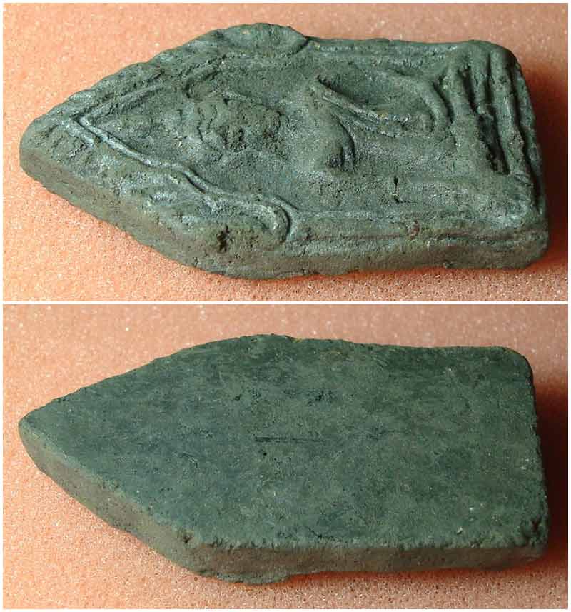 พระผงขุนแผนผสมดินถ้ำโบราณ พระอาจารย์พล เตชพโล วัดเขาห้วยแห้ง อ.ห้วยยอด จ.ตรัง