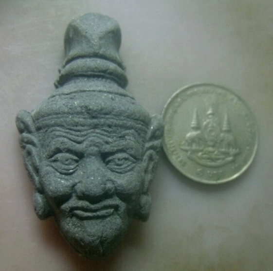 **เบาๆ**เศียรพ่อแก่ หลังยันต์เฑาะว์ โรยแร่ วัดเขาอ้อ ออกงานไหว้ครูบูรพาจารย์ปี ๒๕๖๖**สวยๆ