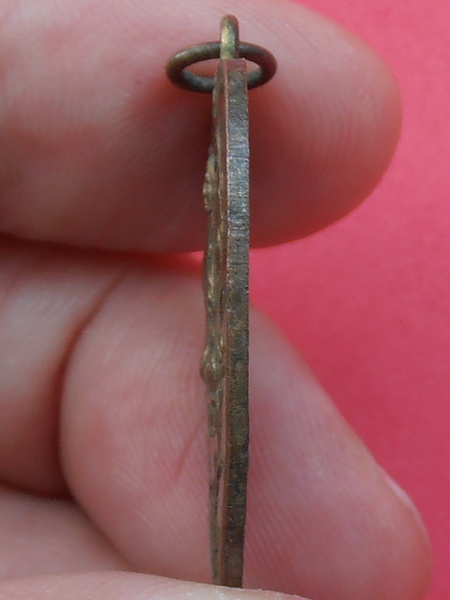 เหรียญปั๊มหลวงพ่อดำ วัดตาลบำรุงกิจ จ.ราชบุรี 