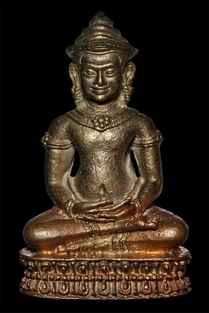 พระกริ่งหลวงพ่อคูณ วัดบ้านไร รุ่นอนุรักษ์ชาติปี38   นวะแก่ทอง(2)