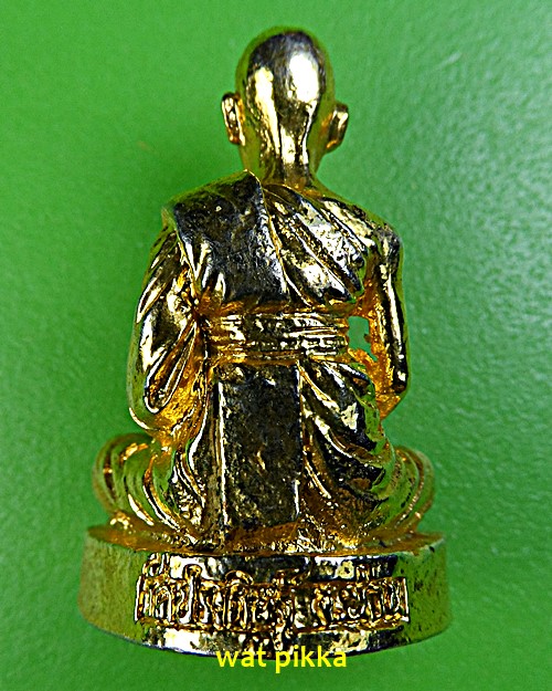 รูปหล่อครูบาส้อ วัดประดิษฐ์ น่าน .E663.