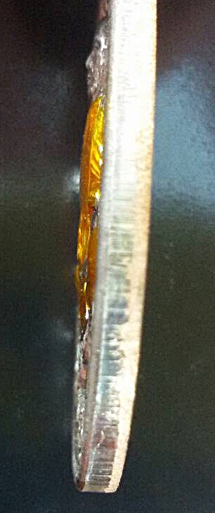 เหรียญไข่เต็มองค์ เจริญพรไตรมาส เนื้อเงินหลังนวะห่วงเชื่อมทองคำแท้