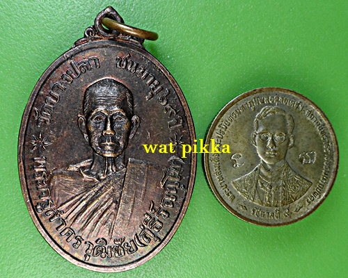 เหรียญหลวงพ่อสุธีร์ วัดบางปลา สมุทรสาคร .E879.