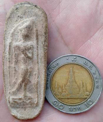 *ลีลาฝักดาบ กรุดอนลาน สุโขทัย เนื้อดินเผา*