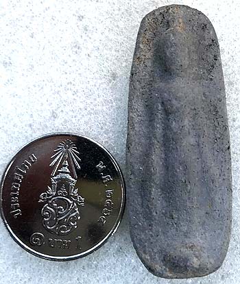 *พระร่วงยืนเปิดโลก กรุดอนลาน สุโขทัย เนื้อดิน*