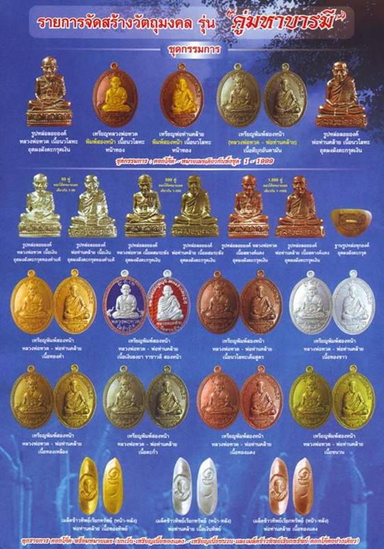 **เบา​ๆ​**หลวงพ่อทวด-พ่อท่านคล้าย รุ่นคู่มหาบารมี วัดหาดสูง จ.นครศรีฯ**ตอกโค้ด สวยๆ กล่องเดิม 