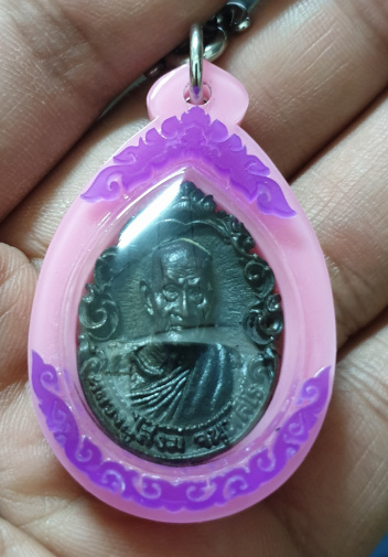 หลวงพ่อสงฆ์ วัดเจ้าฟ้าศาลาลอย จ.ชุมพร ปี 2521 เนื้อนวะโลหะ สวยมาก ๆ