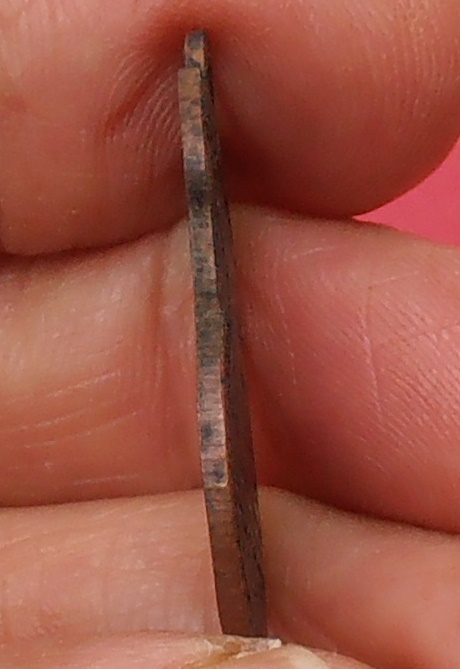 เหรียญเสมาพระชินราช อาจารย์กูน วัดบ้านทึง สุพรรณบุรี ปี๒๔๖๘ เนื้อทองแดง