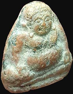 พระสังกัจจายน์ หลังยันต์ เนื้อผง