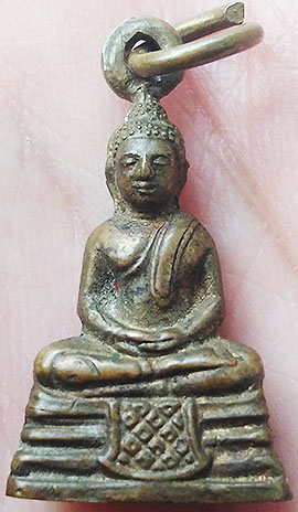 *พระกริ่งเล็กมีหูในตัว หลวงพ่อโสธร ปี๒๕๑๗ เนื้อทองเหลือง*