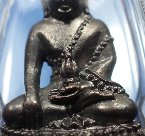 ที่สุดหายากพระกริ่ง ลป.ชา วัดหนองป่าพง รุ่นแรก นวโลหะ สวยกริ๊บสุด ๆ+บัตรรับรองพระแท้*237