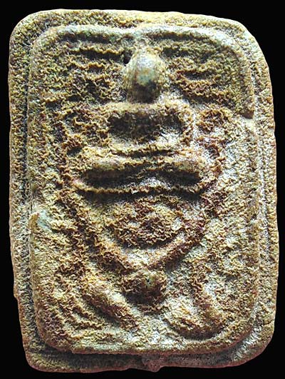 *พระผงกรุวัดคู้สลอด อยุธยา หลวงพ่อปาน วัดบางนมโค ปลุกเสก พิมพ์ทรงหนุมาน*