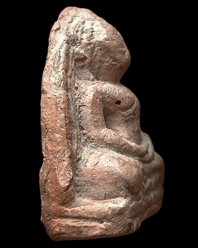 หลวงพ่อโต กรุบางกะทิง พิมพ์สมาธิ ล่ำลึก พร้อมใบประกาศ