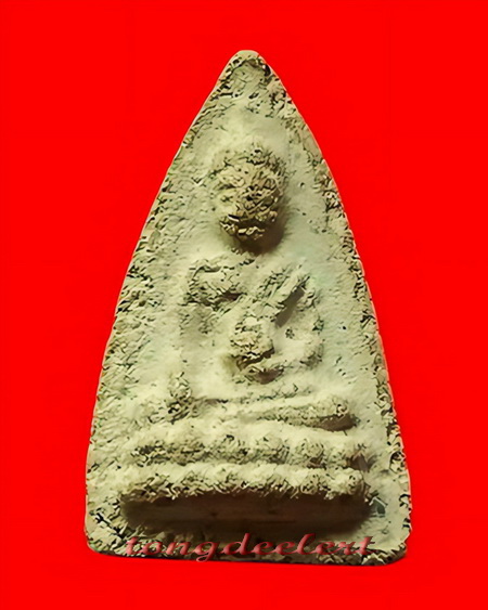 พระผงพิมพ์พระชัยวัฒน์(พระพุทโธ) หลวงปู่เหรียญ วัดหนองบัว จ.กาญจนบุรี ปี 2497 ค่ะ