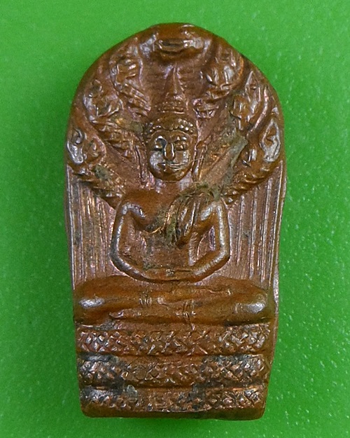 พระปรกใบมะขามหลวงพ่อแว่น วัดถ้ำพระสบาย ลำปาง .2785.