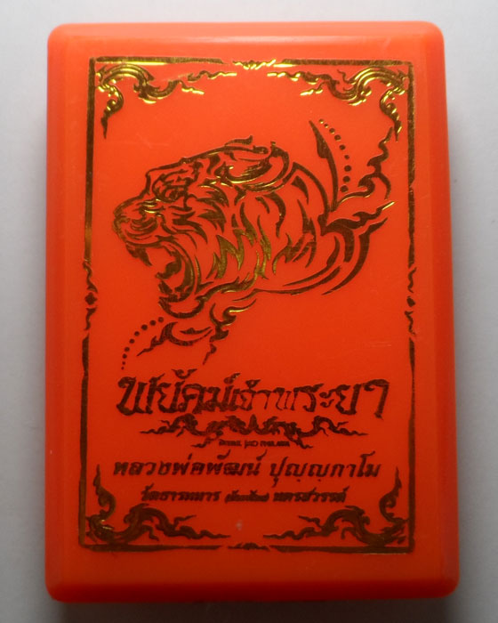เหรียญพยัคฆ์เจ้าพระยา หลวงพ่อพัฒน์ วัดห้วยด้วน จ.นครสวรรค์