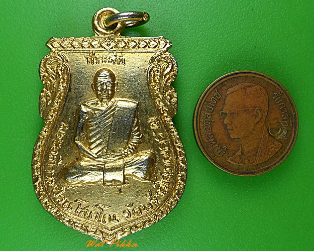 เหรียญพระอธิการป่วน วัดพร้าวโสภณาราม อยุธยา .3013.