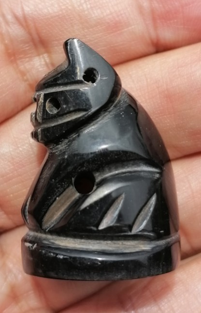 เสือหลวงพ่อเปิ่น รุ่นไตรมาส 44 เนื้อเขาควายแกะ อุดกริ่ง วัดบางพระ จ.นครปฐม ปี 2544 เคาะเดียว    