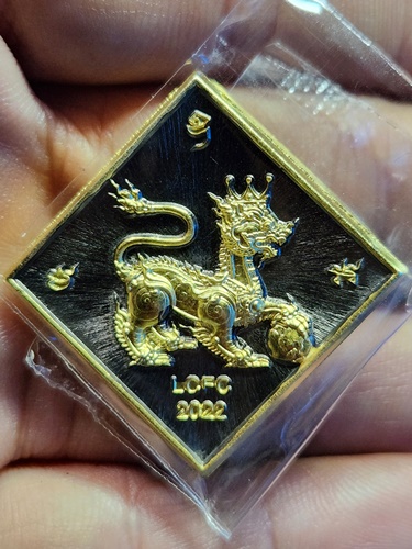 วัดไตรมิตร กทม เหรียญนรสิงห์ เจ้าคุณธงชัย รุ่นธงชัยนรสิงห์ เจ้าคุณธงชัย เลสเตอร์ซิตี้  LCFC 2022