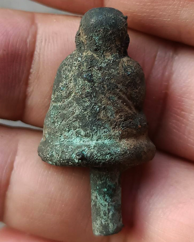 แท้ๆ จากวัด !! รูปหล่อหลวงพ่อเงิน รุ่นปืนแตก วัดคงคาราม (บางคลานใต้) ตัดจากช่อกรรมการ (3)