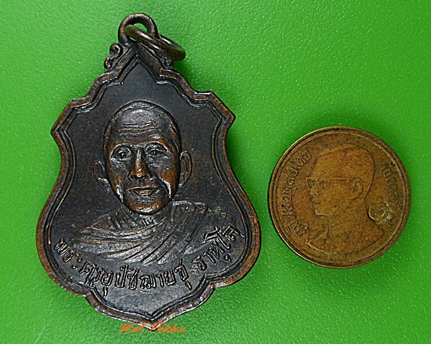 เหรียญพระอุปัชฌาย์ชุ วัดสะแก ปทุมธานี .3381.