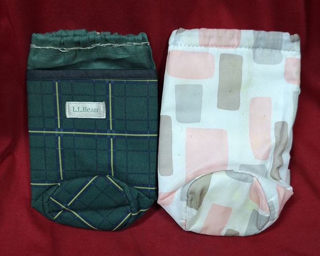 (ปิด49-) ถุงหูรูดเก็บอุณหภูมิ (สภาพไม่ได้ใช้) 2ใบ