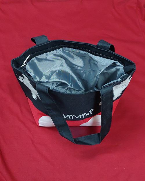 (ปิด49-) กระเป๋าผ้า มิ้กกี้เม้าส์ 8x10นิ้ว (สภาพไม่ได้ใช้)