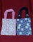 (ปิด69-) กระเป๋าหิ้วผ้าแก้วมัน ขนาดเล็ก GSB debit card 2ใบ (สภาพไม่ได้ใช้) 