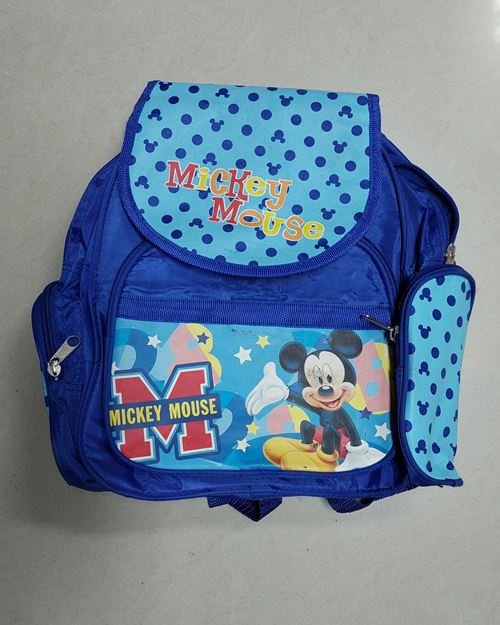 (ปิด89-) กระเป๋าเป้สะพาย MICKEY MOUSE กว้าง7xยาว14xสูง13นิ้ว (สภาพมือสอง)