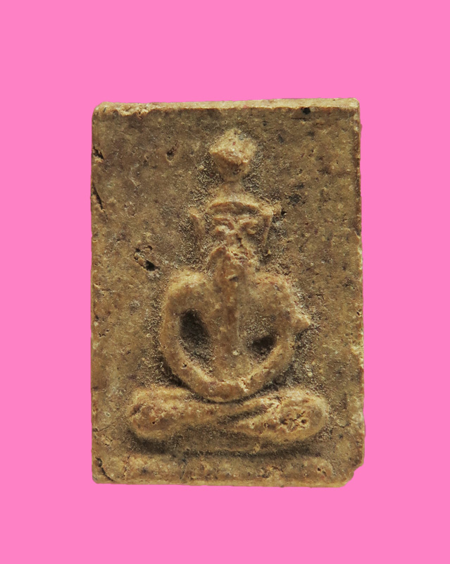 พระผงพิมพ์ ฤาษี เก่า มีจาร