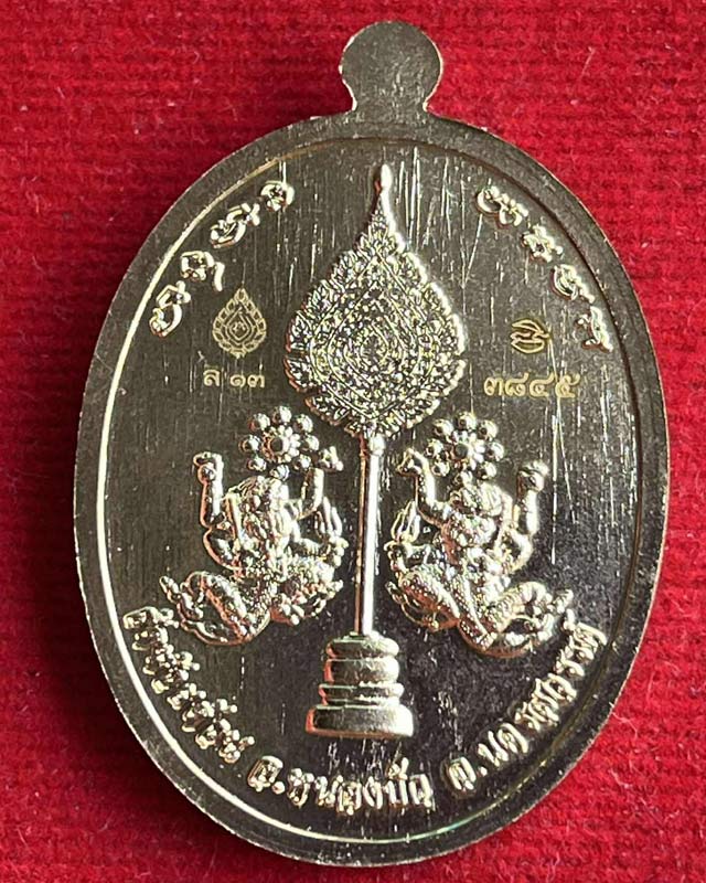 หลวงพ่อพัฒน์ ปุญฺญกาโม วัดห้วยด้วน จ.นครสวรรค์ รุ่น มหามงคล 100 ปี เลื่อนสมณศักดิ์