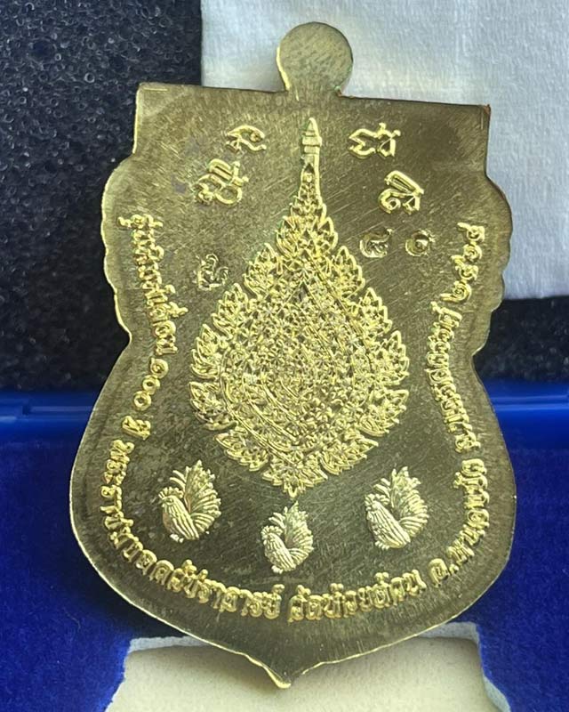 หลวงพ่อพัฒน์ ปุญฺญกาโม วัดห้วยด้วน จ.นครสวรรค์ รุ่น ไก่ 3 เลื่อน 100 ปี