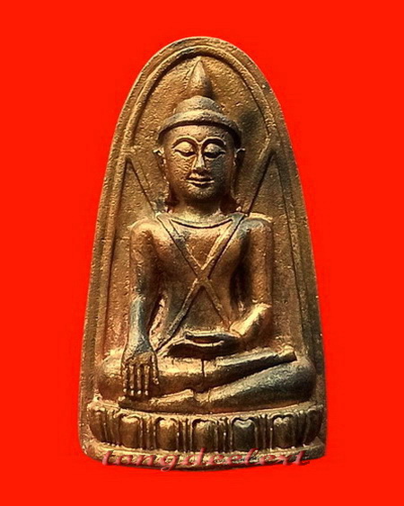 พระบุเรงนอง หลวงพ่ออุตตมะ วัดวังก์วิเวการาม จ.กาญจนบุรี ฉลอง อายุ 84 ปี เนื้อทองแดง สวยมากค่ะ