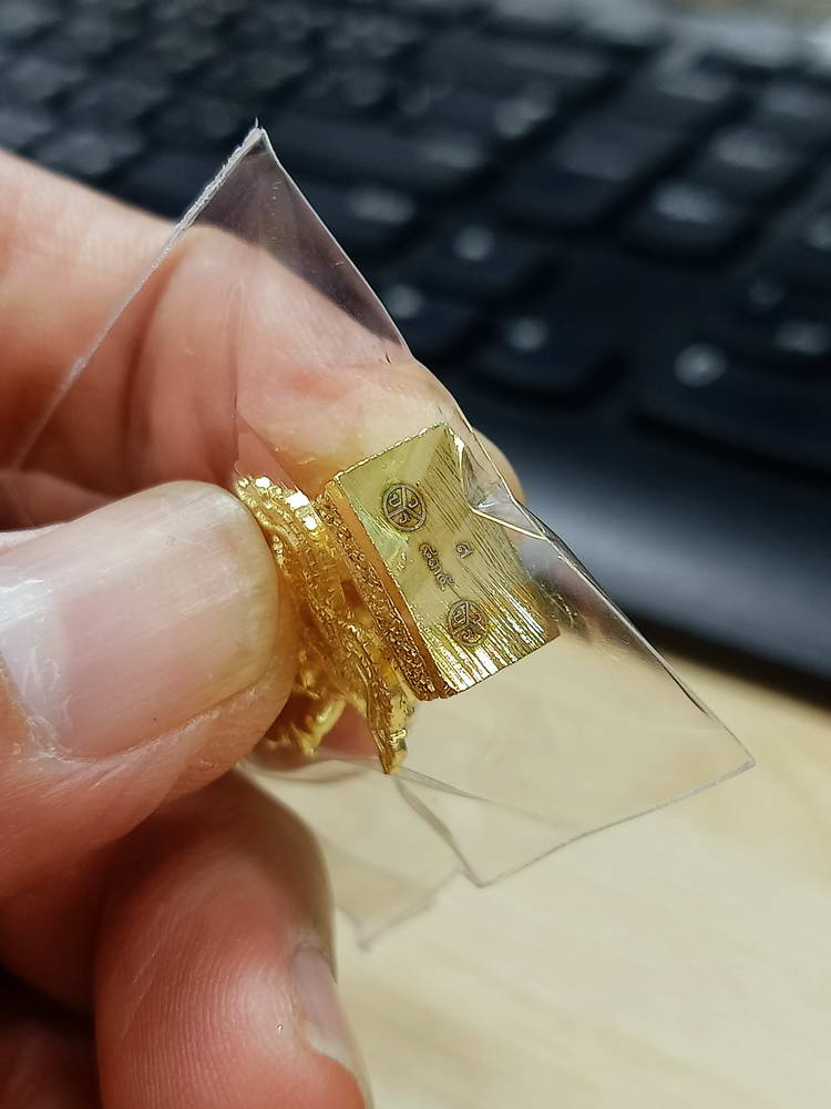 4-613 ท้าวเวสสุวรรณ ยกฐานะ ทองนำโชค หลวงพ่อทอง สุทฺธสีโล วัดบ้านไร่ จ.นครราชสีมา 2564 กล่องเดิม